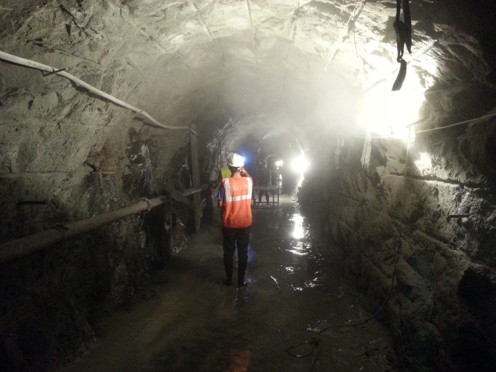 Working underground
